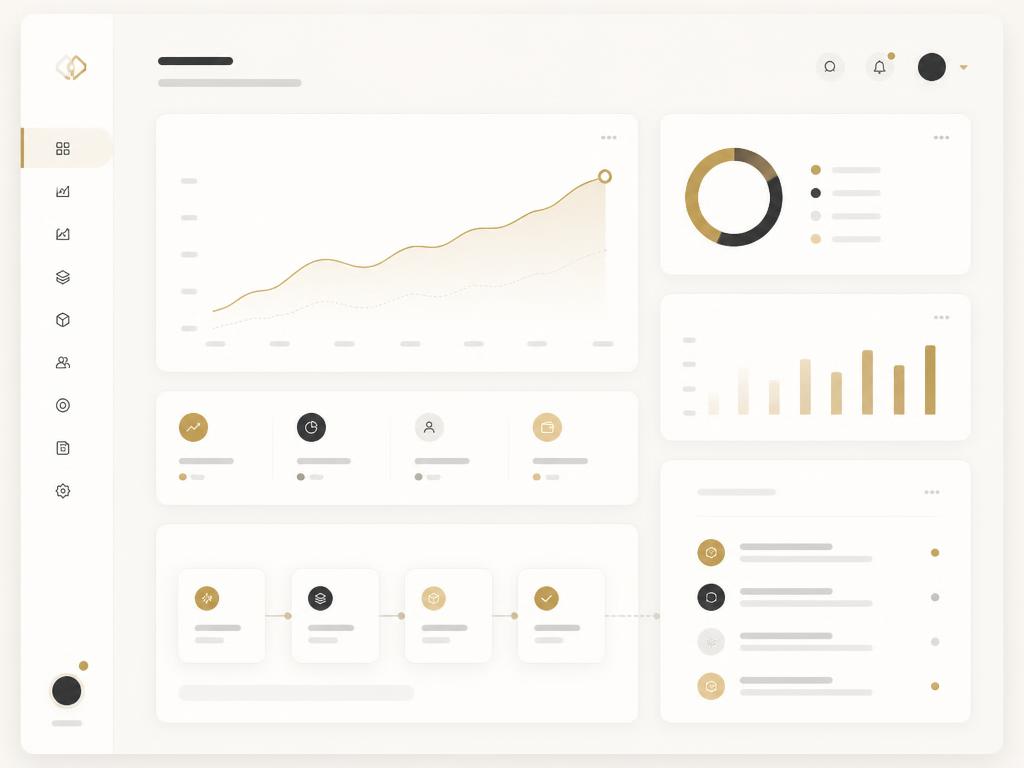 Custom business dashboard preview